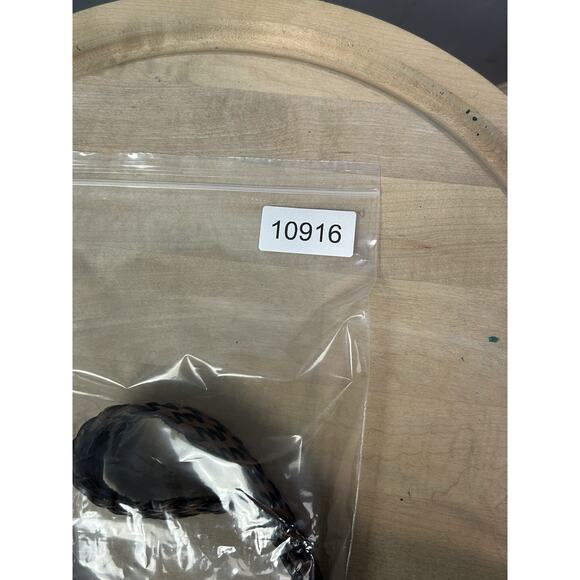 American Eagle Brown Braided Leather Belt Mens Small - Picture 4 of 4